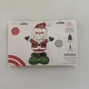 Santa‎ Airloonz Fill With Air Balloon 45" TALL Tabletop